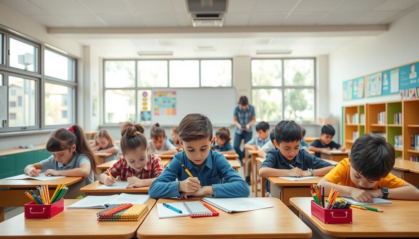 Organized study environment supporting productive learning