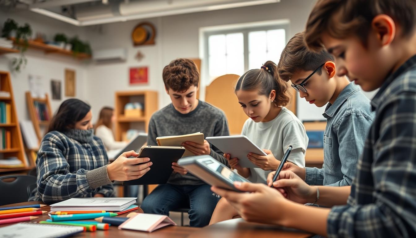 Organized exam preparation notes and academic planner